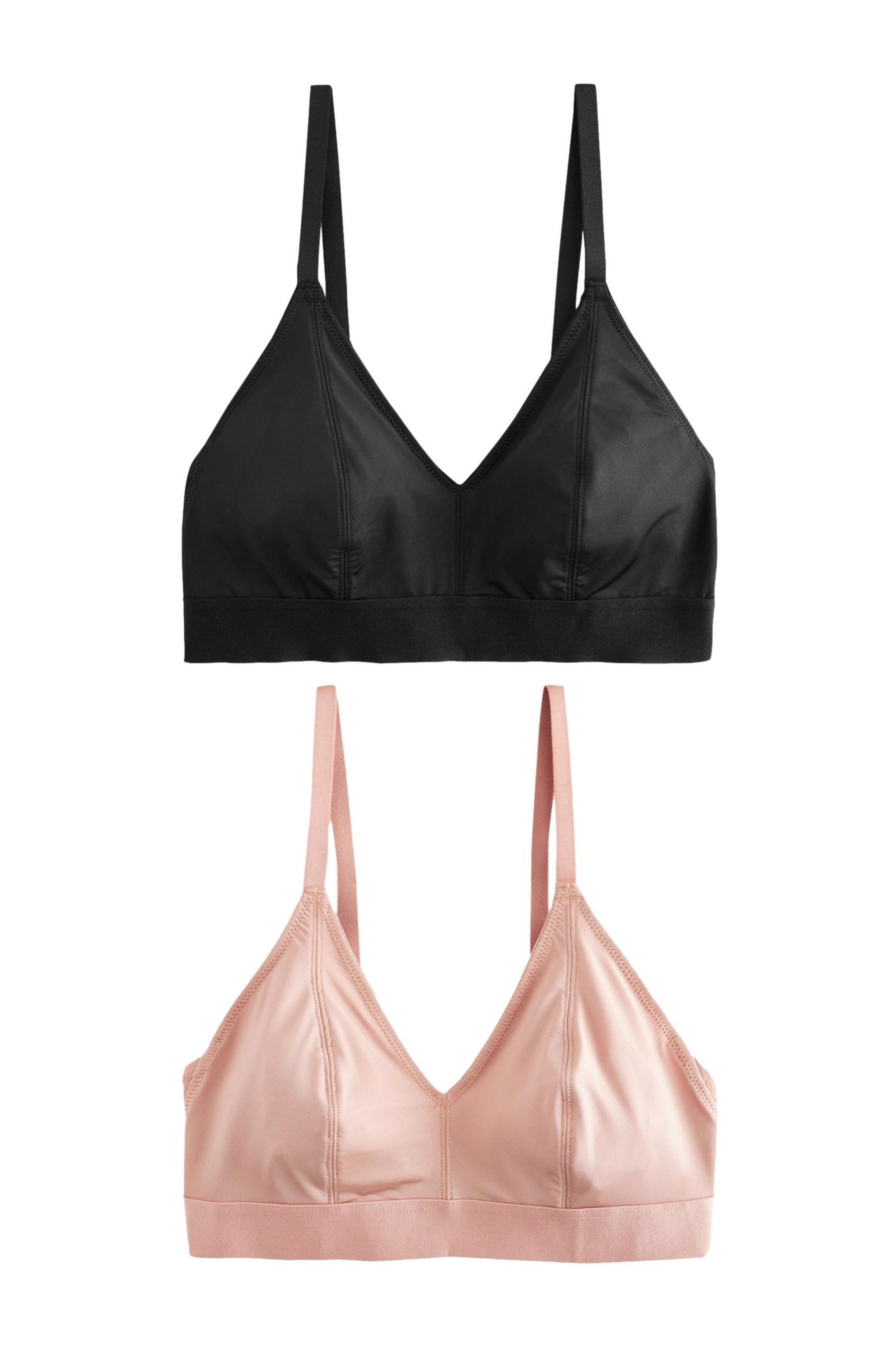 Next Bralette-BH Ultimate Comfort Bustiers ohne Bügel 2er-Pack DD+ (2-tlg)