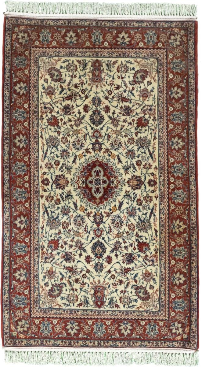 Orientteppich China Isfahan 92x155 Handgeknüpfter Orientteppich, Nain Trading, rechteckig, Höhe: 12 mm