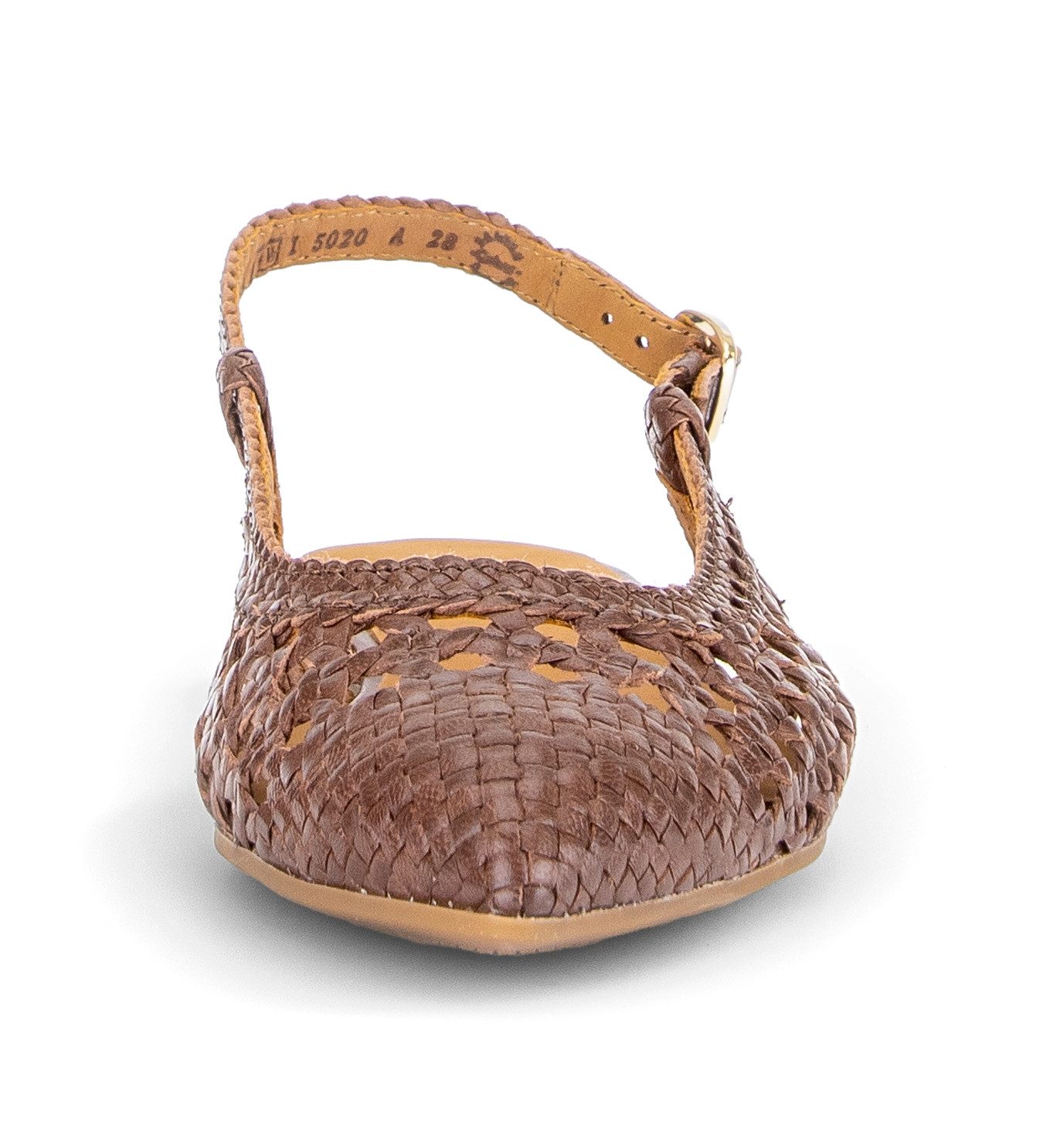 Gabor Slingpumps, Blockabsatz, Sommerschuh in modischer Flechtoptik