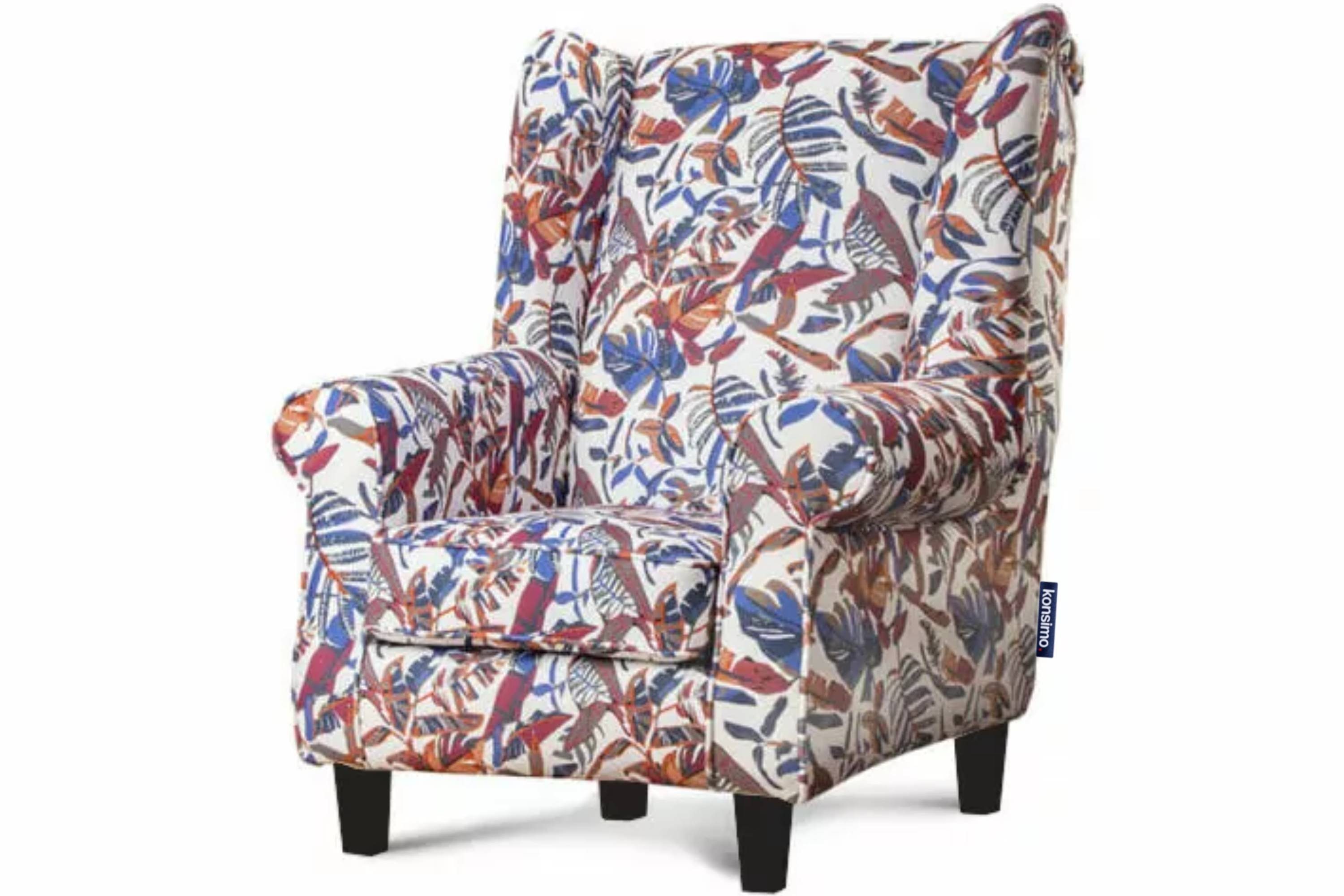 KONSIMO® Ohrensessel MILES Gepolsterter Sessel, mit günstig online kaufen