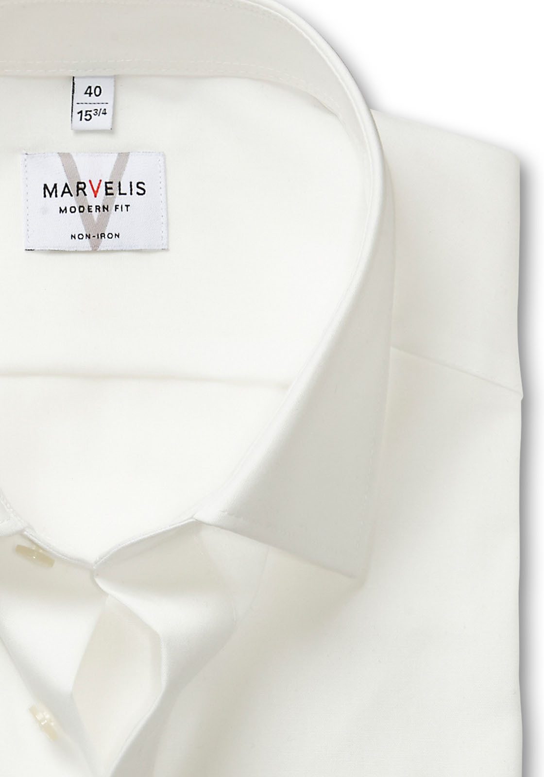 MARVELIS Langarmhemd modern fit, Businesshemd, bügelfrei, günstig online kaufen