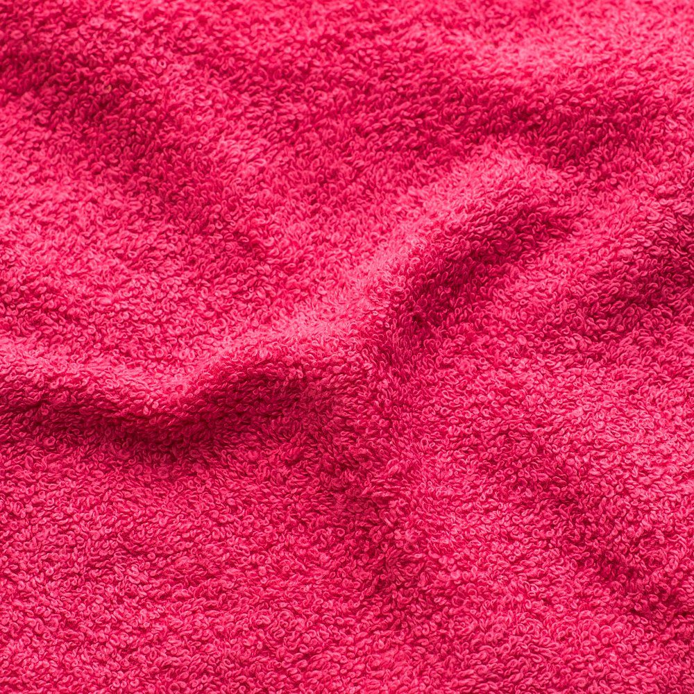 MatratzenL.A.B® Handtuch Set 500 g/m², cm, (einzeln 30x50 Aufhänger, Baumwolle, 100% pink 1-tlg), Farben 14 23 50x70, 50x100, - Auswahl: mit 70x140, verpackt, zur