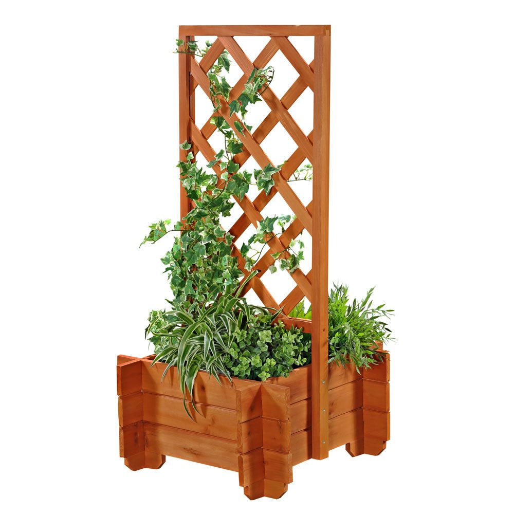 Mucola Rankgitter Rosenbogen Pflanzkübel Pergola Spalier günstig online kaufen