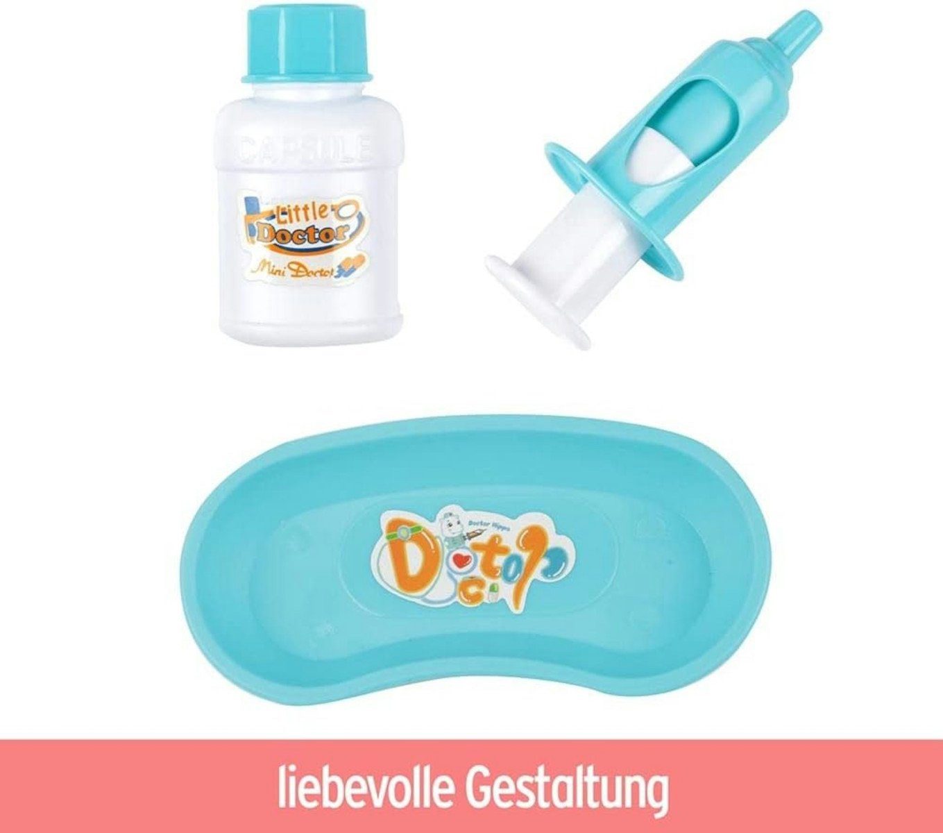 Toi-Toys Spielzeug-Arztkoffer DENTIST Zahnarzt-Koffer (10-teilig)
