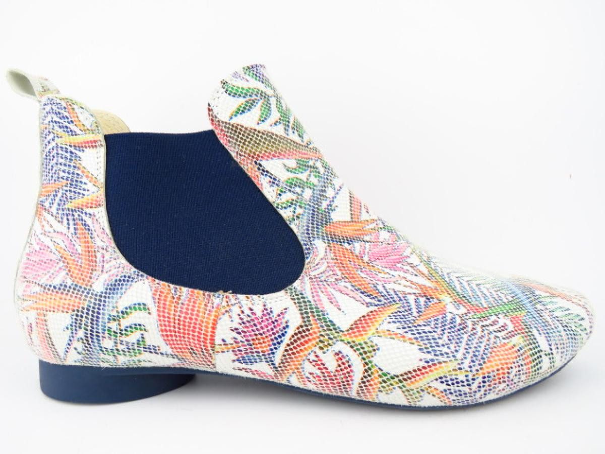 Think! Effekt Hippie Bianco/Komb Stiefelette