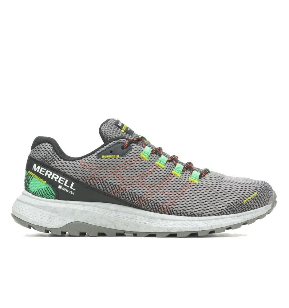 Merrell Fly Strike GTX (atmungsaktiv, wasserdicht) schwarz/charcoal Herren Laufschuh