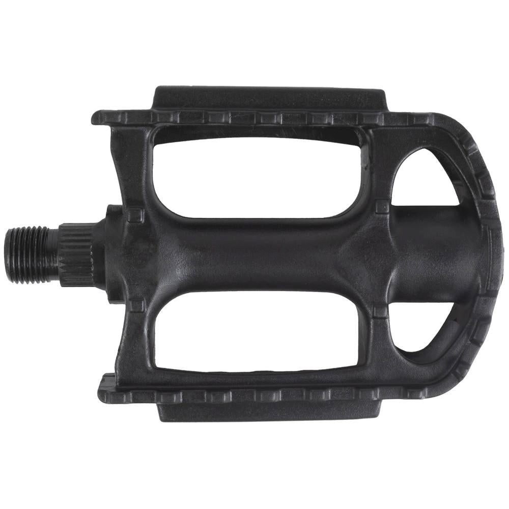 M-Wave Plattformpedale M-WAVE Steady-K3 Pedal 1 Paar schwarz - Thermokunststoffkörper mit sta