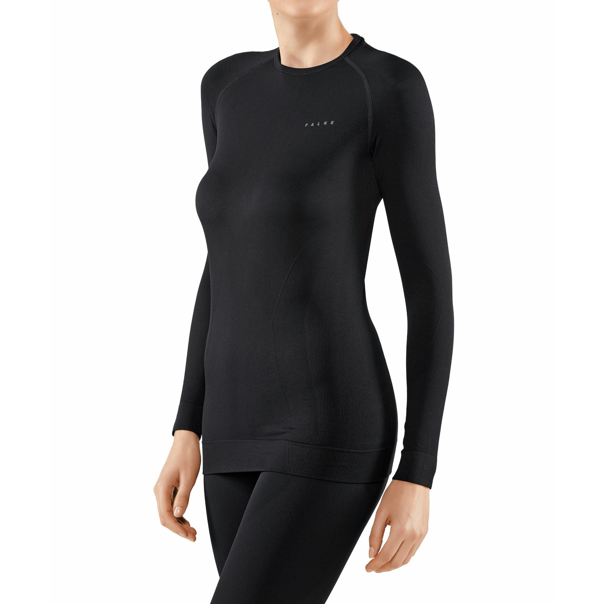FALKE Unterziehshirt Falke Damen Shirt Maximum Warm Longsleeved Shirt Tight 33037