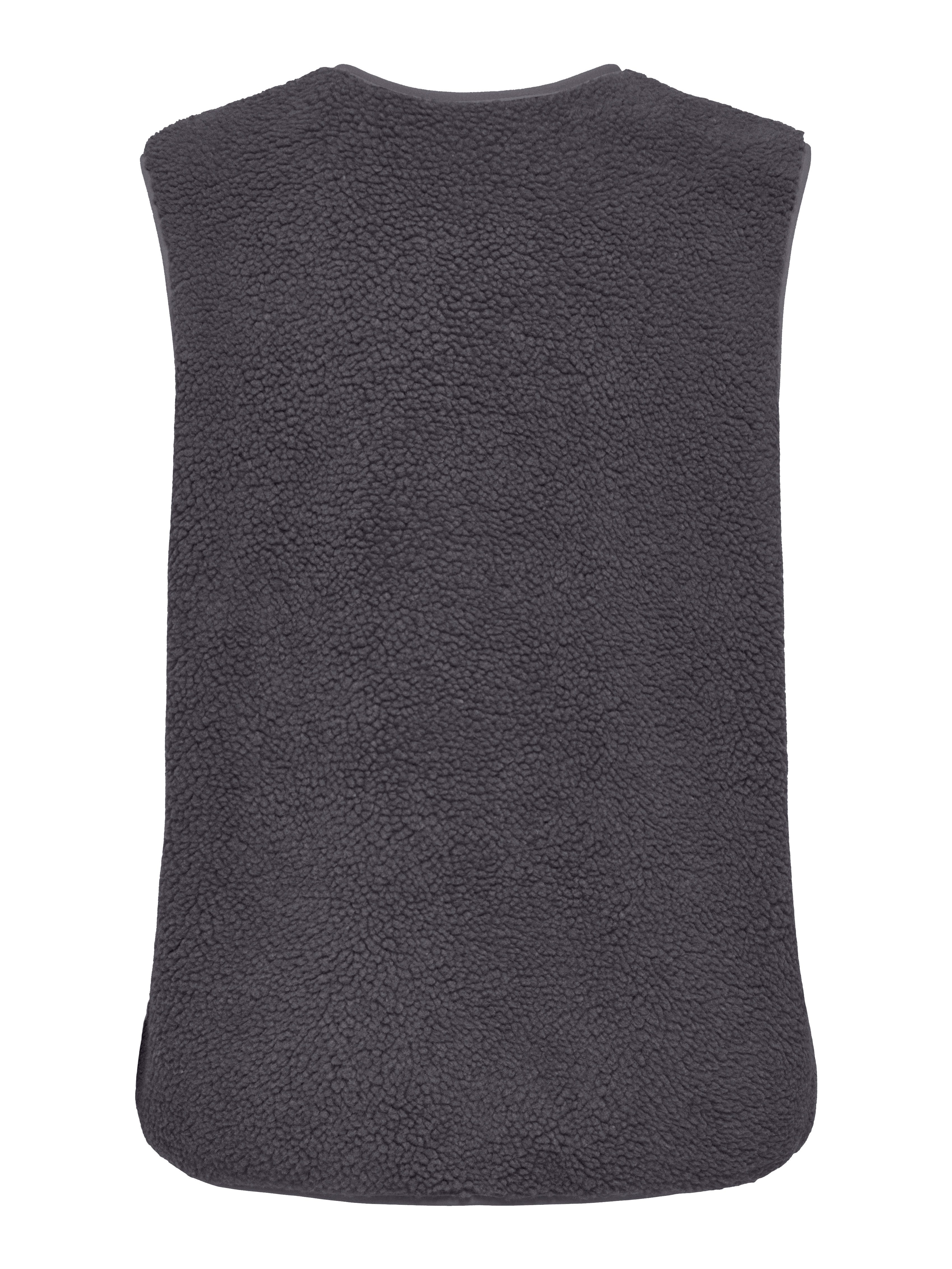 ONLY Plüschweste ONLBABY LIFE TEDDY VEST PNT CS Kunstfaser Plüsch