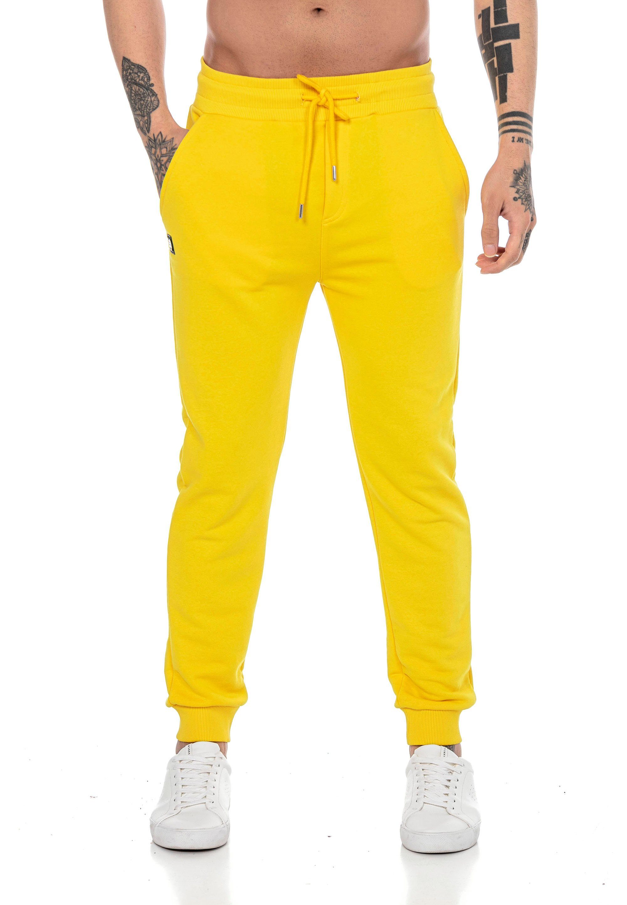 RedBridge Jogginghose mit Brandlogo High Quality Jogger elastischer Bund günstig online kaufen