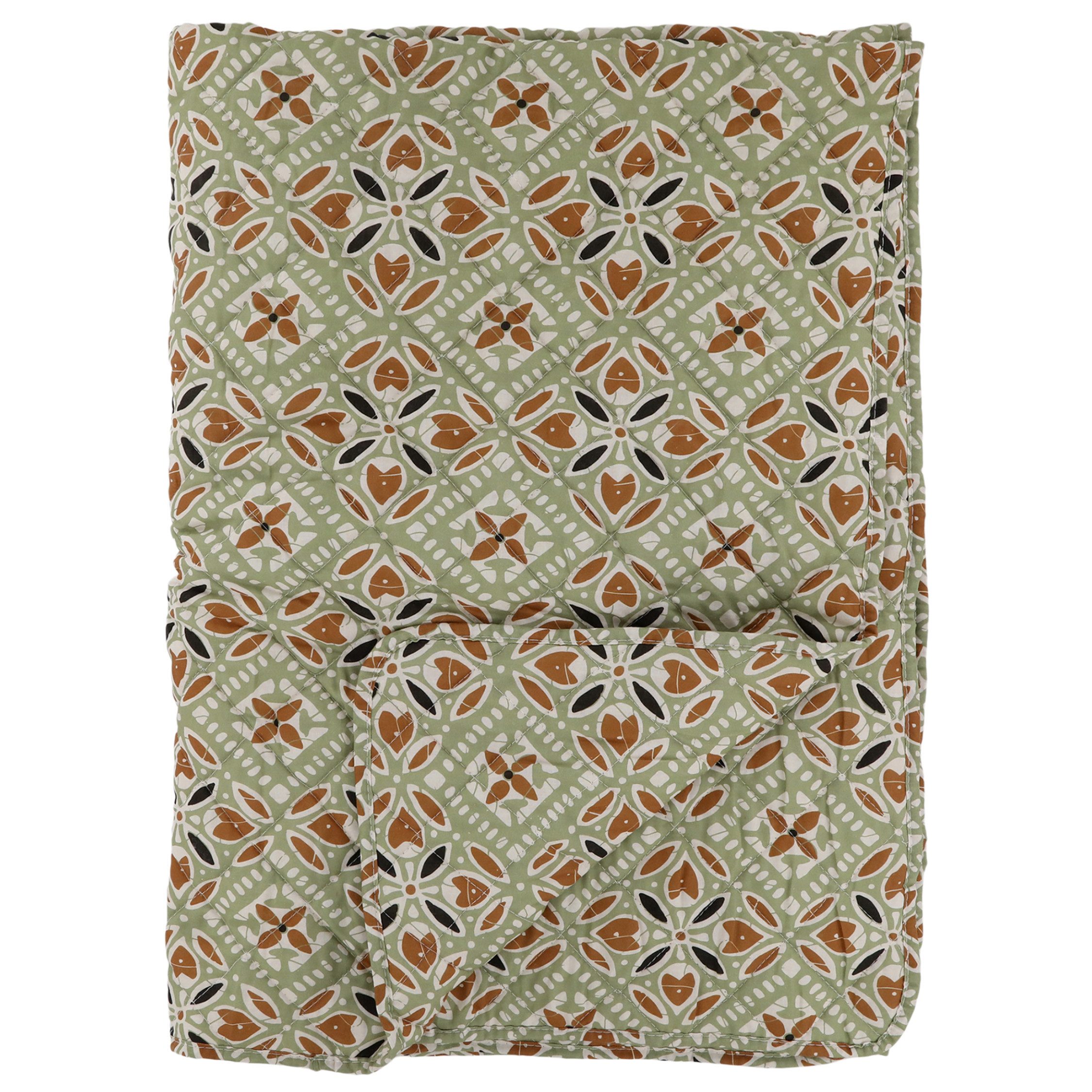 Chic Antique Tagesdecke Chic Antique Aix Quilt mit Batikmuster