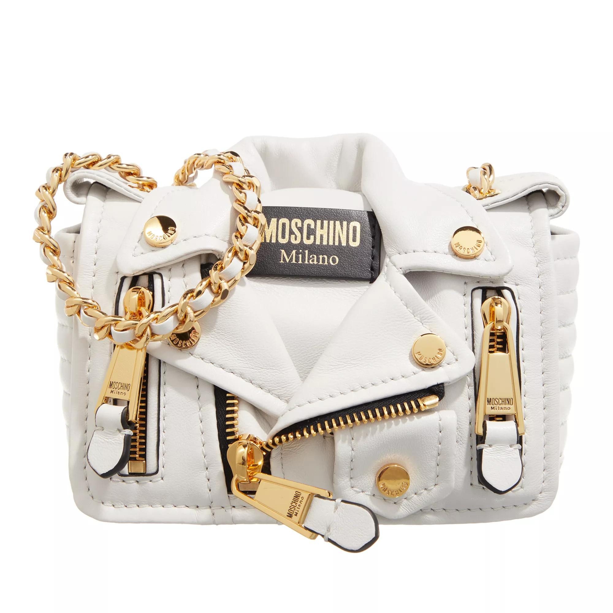 Moschino Messenger Bag white (1-tlg)