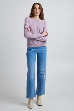 Pulz Jeans Strickpullover PZSARA - 50206033 Feinstrick-Pullover mit seitlichem Reißverschluss