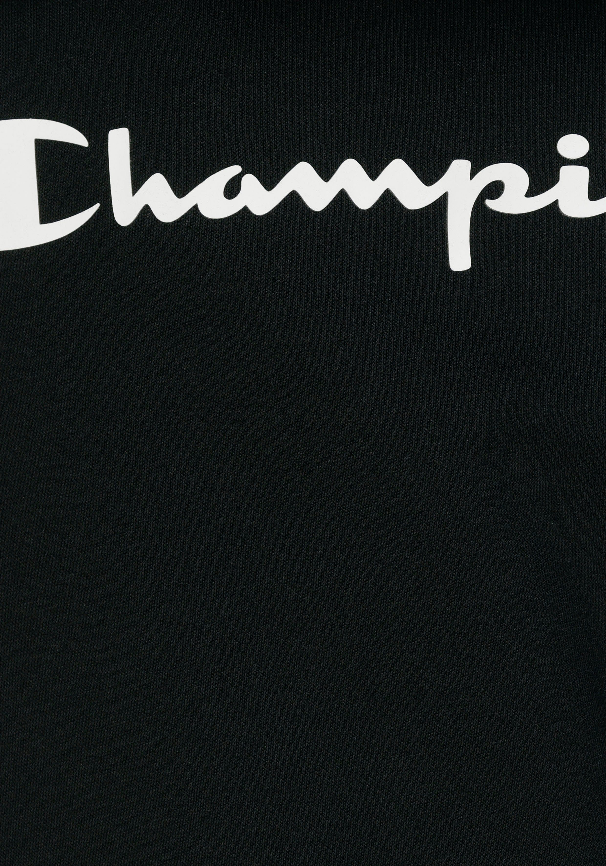 Hooded Sweatshirt Kapuzensweatshirt schwarz Champion