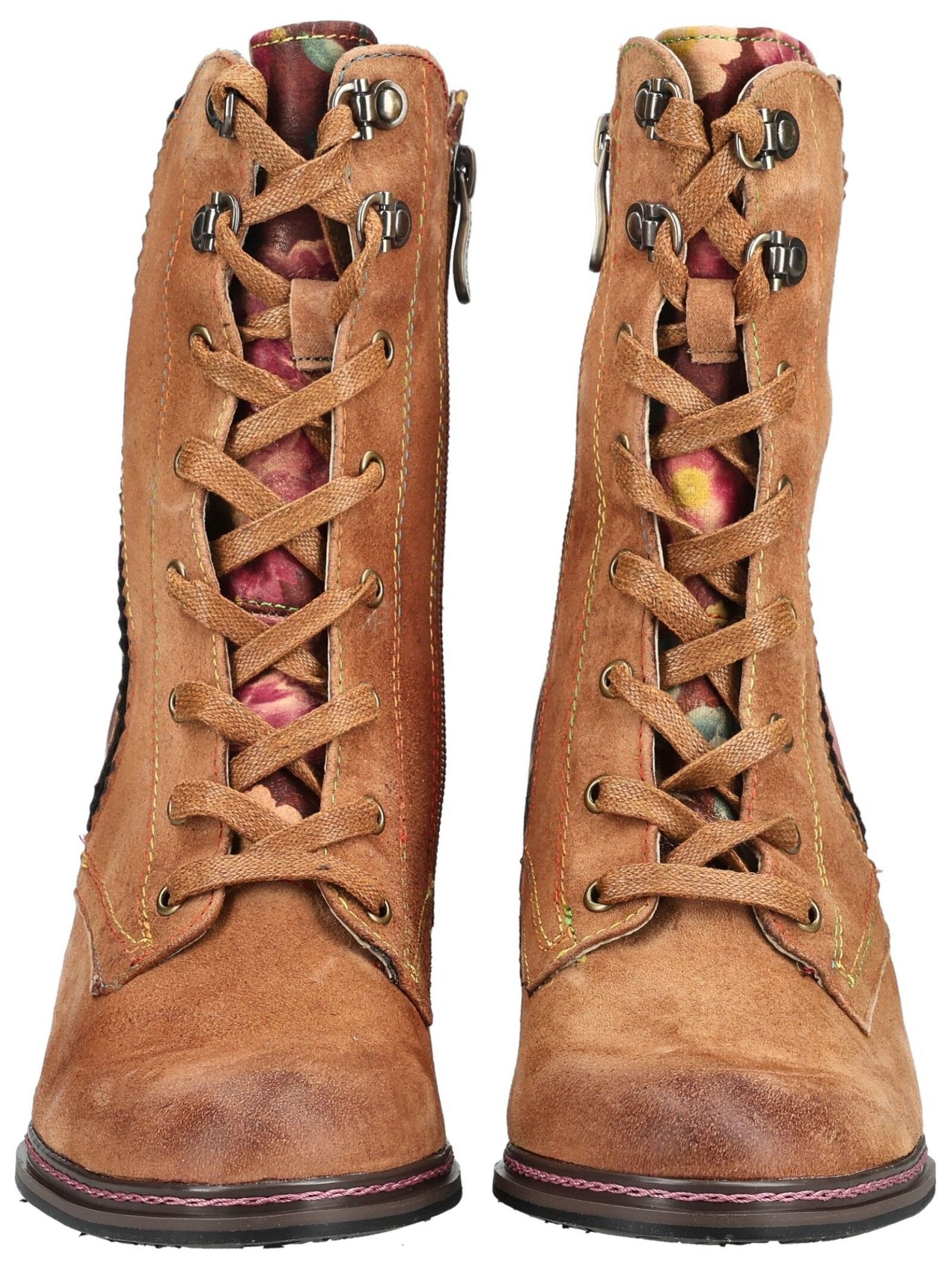 LAURA VITA LAURA VITA Stiefelette Leder/Textil Schnürstiefelette