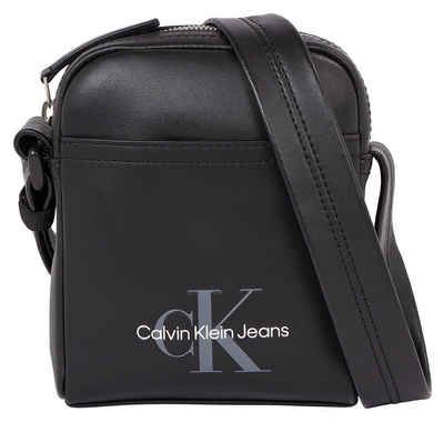 Calvin Klein Jeans Umhängetasche MONOGRAM SOFT REPORTER17, Crossbodybag Citybag Classic