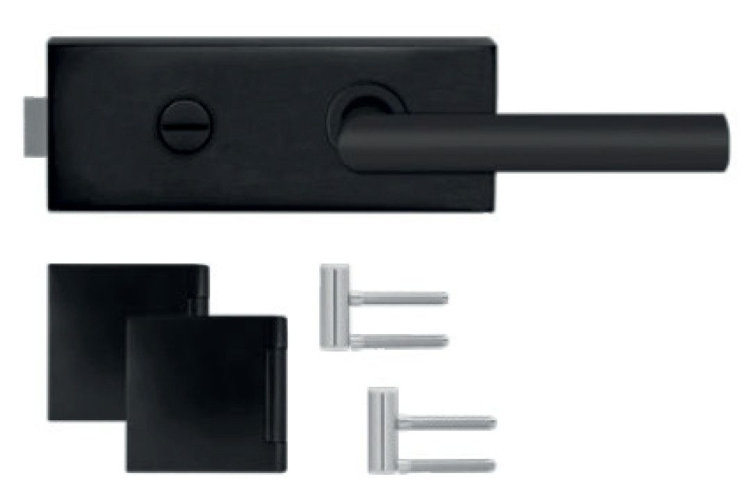 steinau Türgriff Exklusiver Glastür-Beschlag aus Edelstahl – Türgriff - Türklinke, Drücker außen