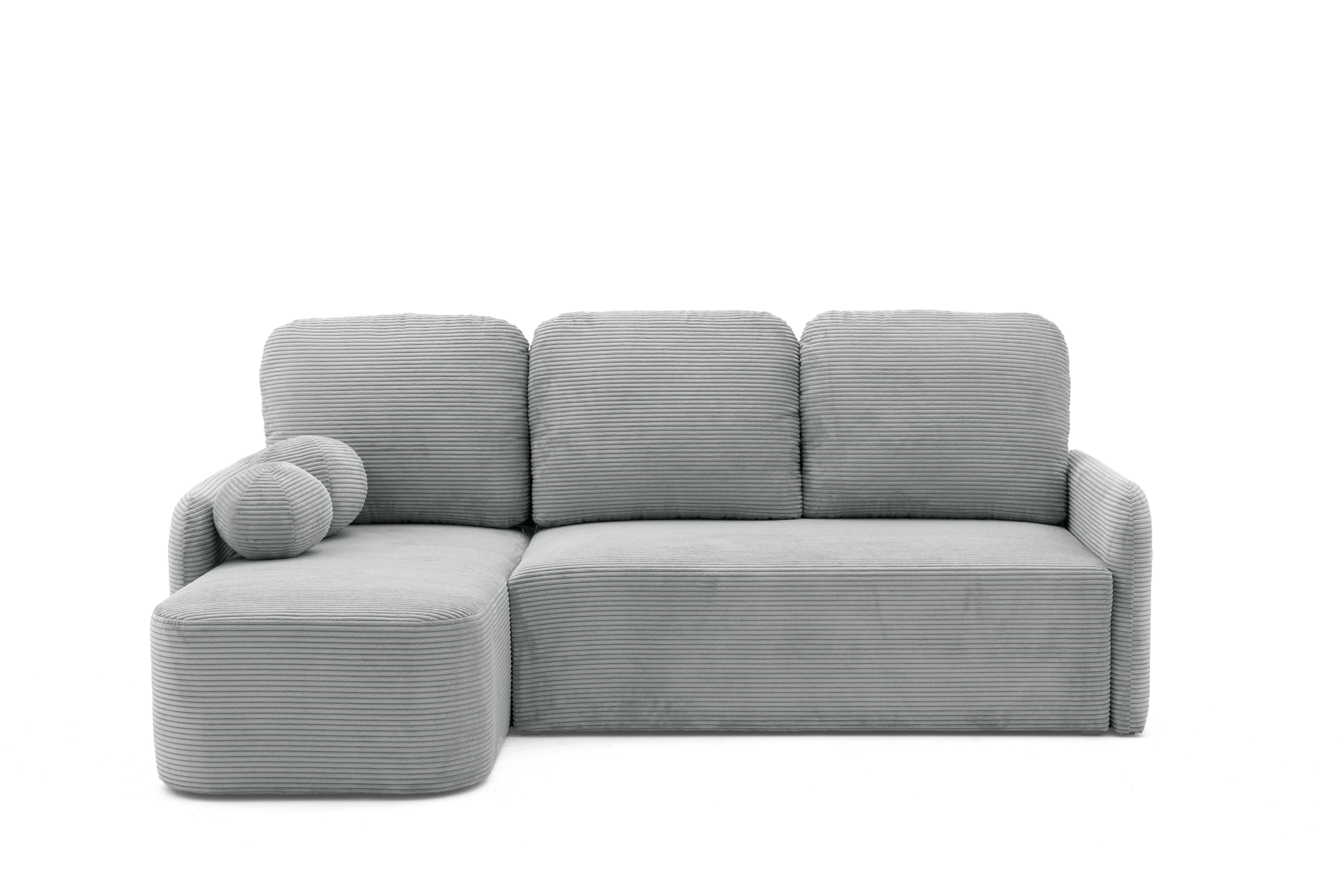 Muffo Ecksofa Casper, Schlaffunktion, Bettkasten