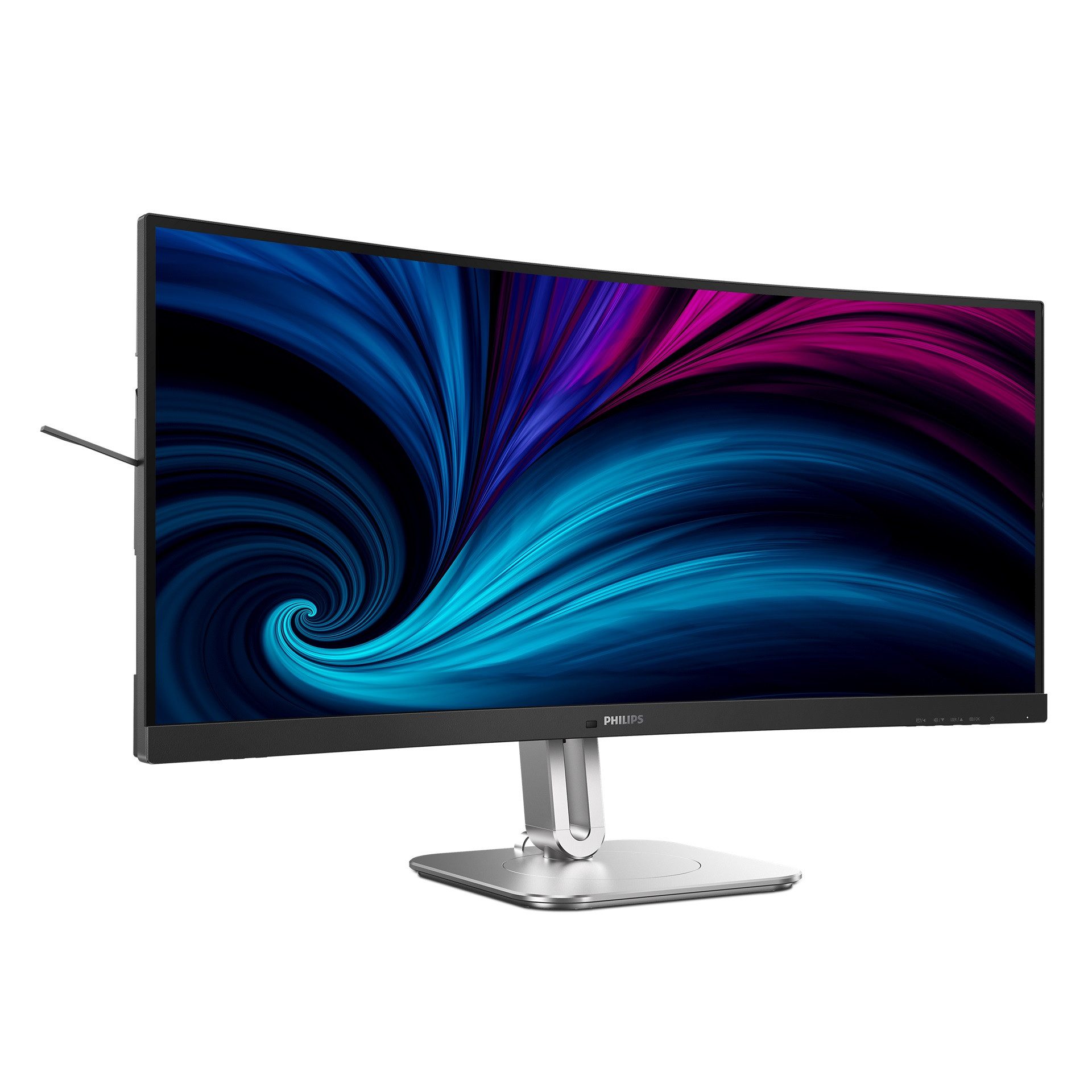 Philips 34B2U5600C LED-Monitor (86,4 cm/34 ", 3440 x 1440 px, WQHD, 4 ms Reaktionszeit, 120 Hz, VA LED, Höhe, Drehung, Neigung)