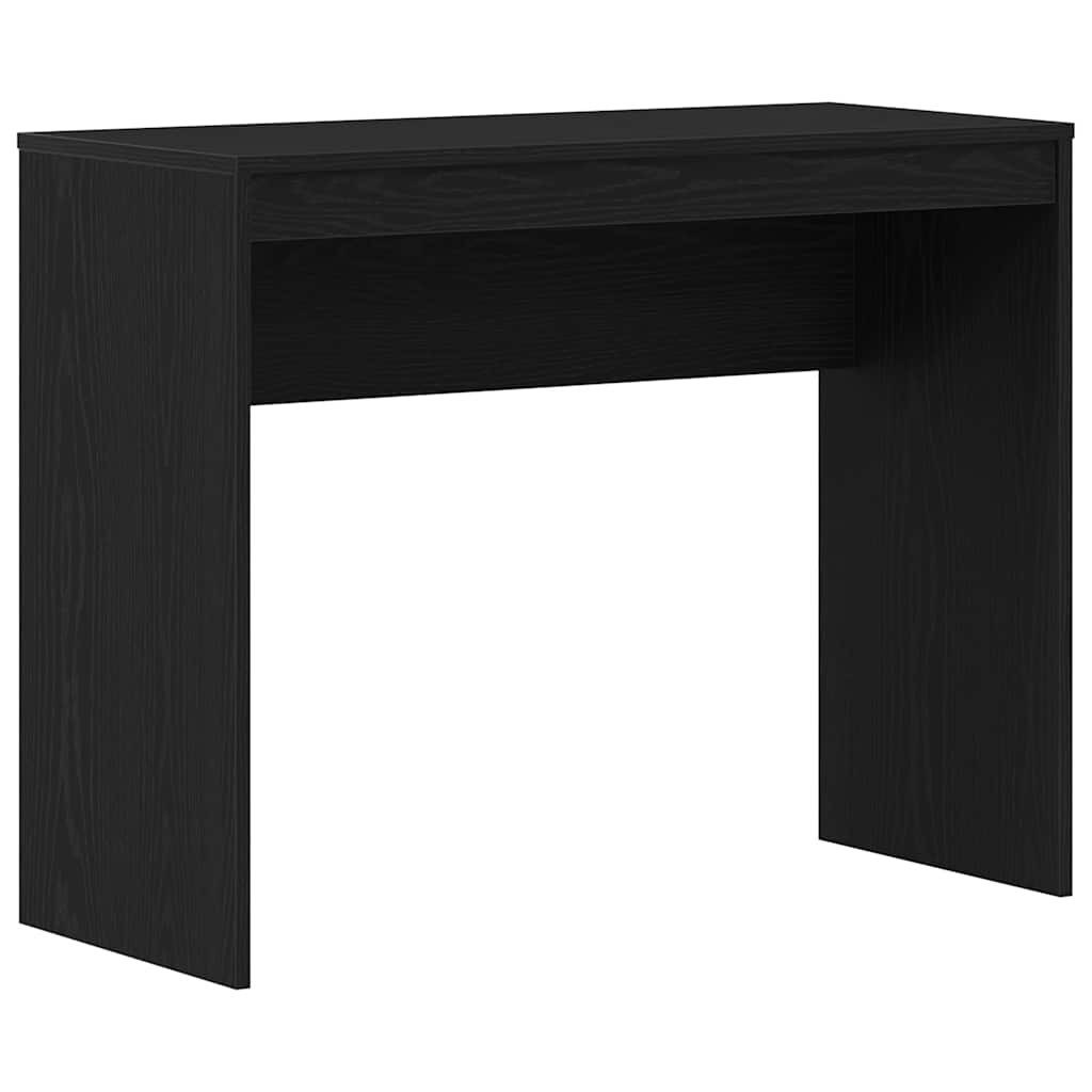 vidaXL Schreibtisch Schreibtisch Schwarze Eiche 90 x 40 x 72 cm Holzwerksto günstig online kaufen