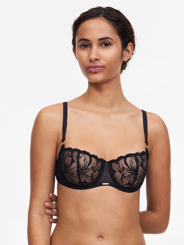 Chantelle Balconette-BH FLEURS mit floraler Stickerei
