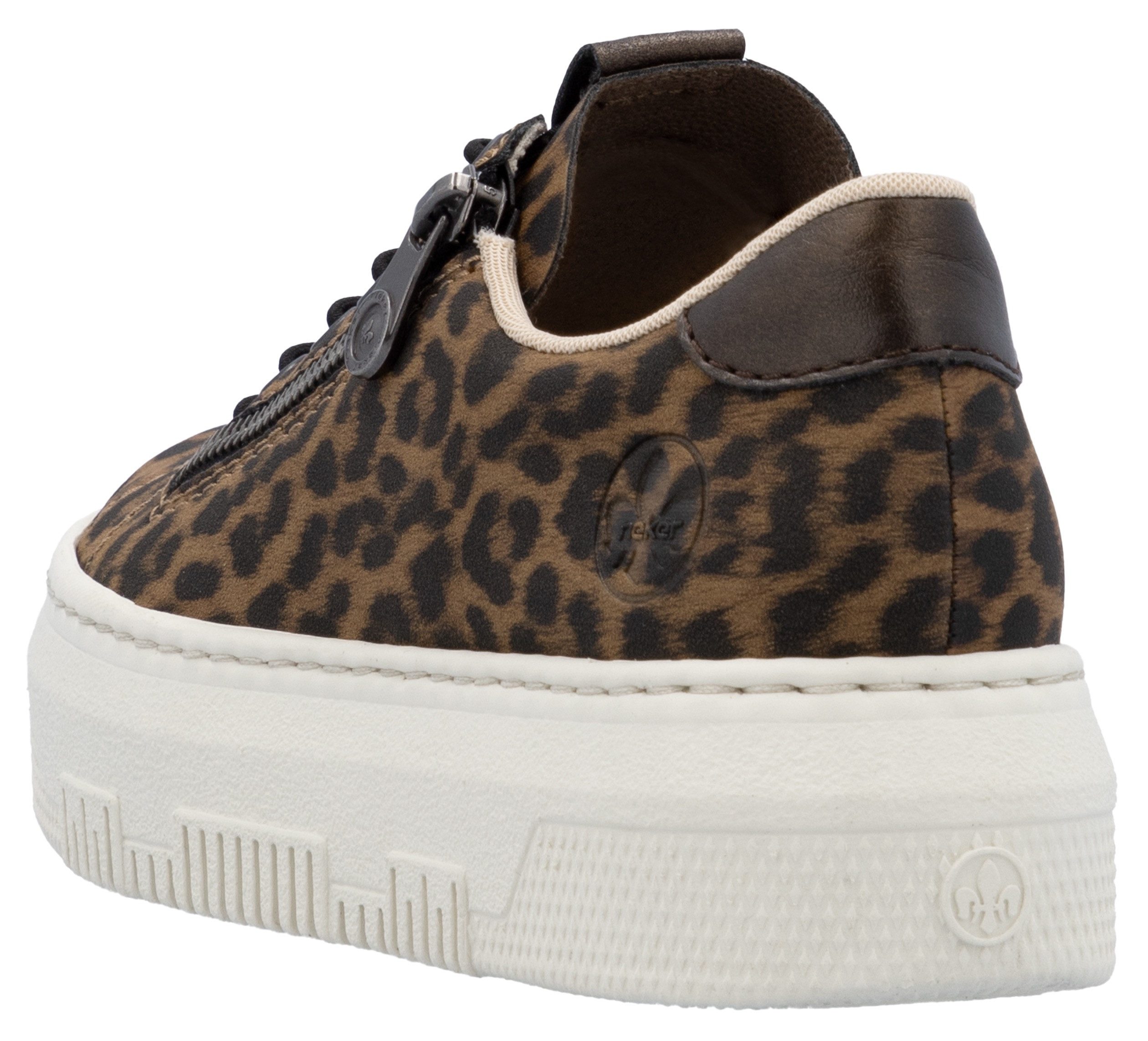 Rieker Plateausneaker Sneaker, Slip-On Sneaker, Slipper mit Schaftrandpolst günstig online kaufen