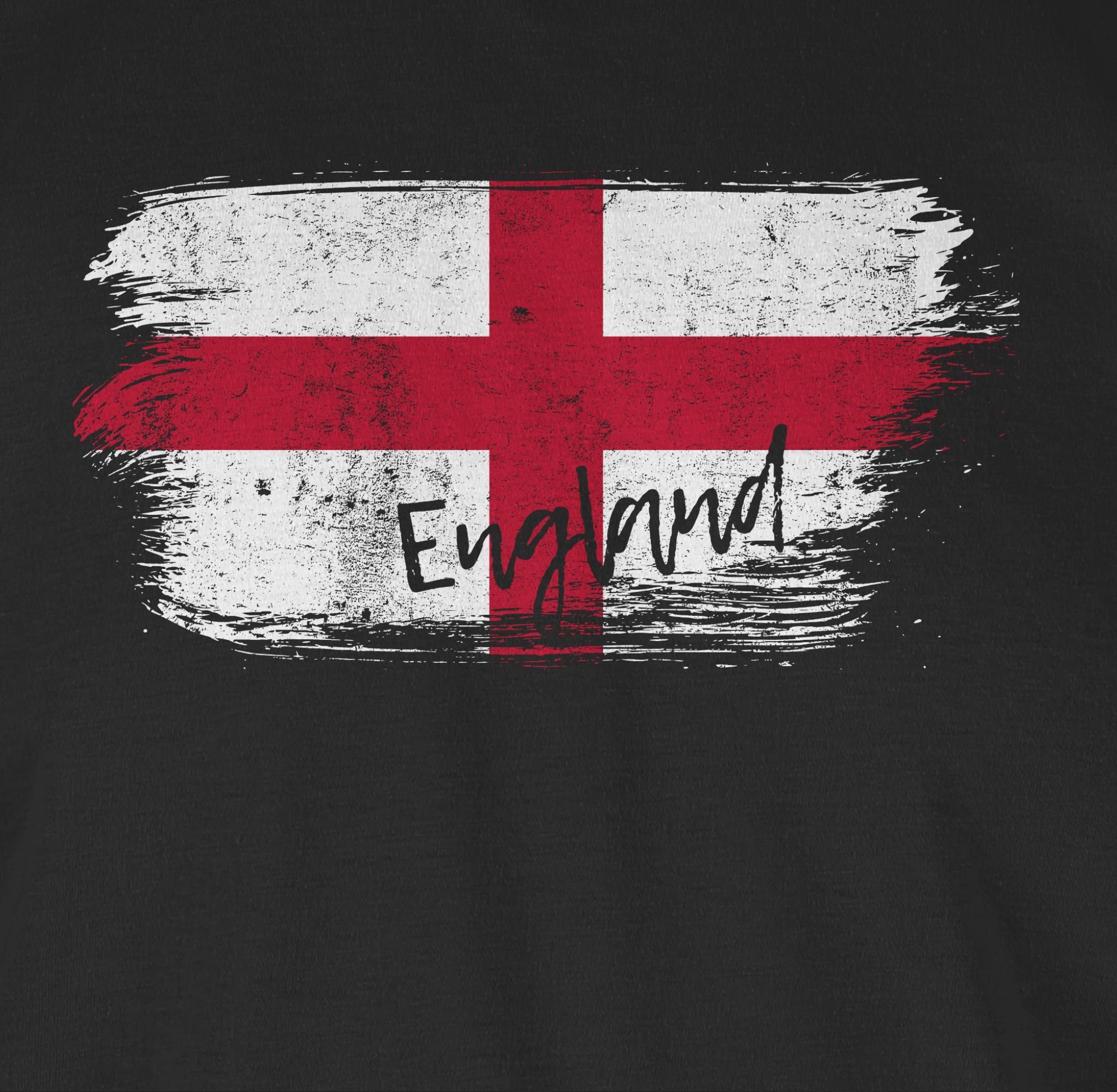 Shirtracer T-Shirt England Vintage 2026 Fussball WM Fanartikel
