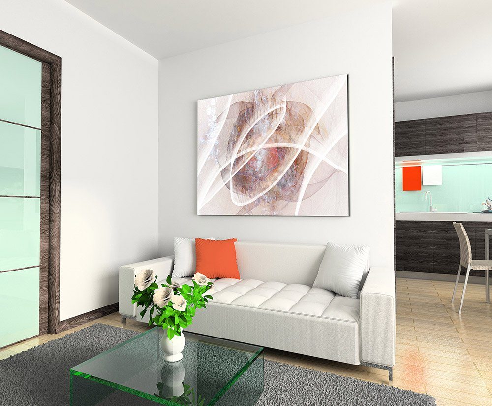 Sinus Art Leinwandbild Abstrakt 1359 120x80cm