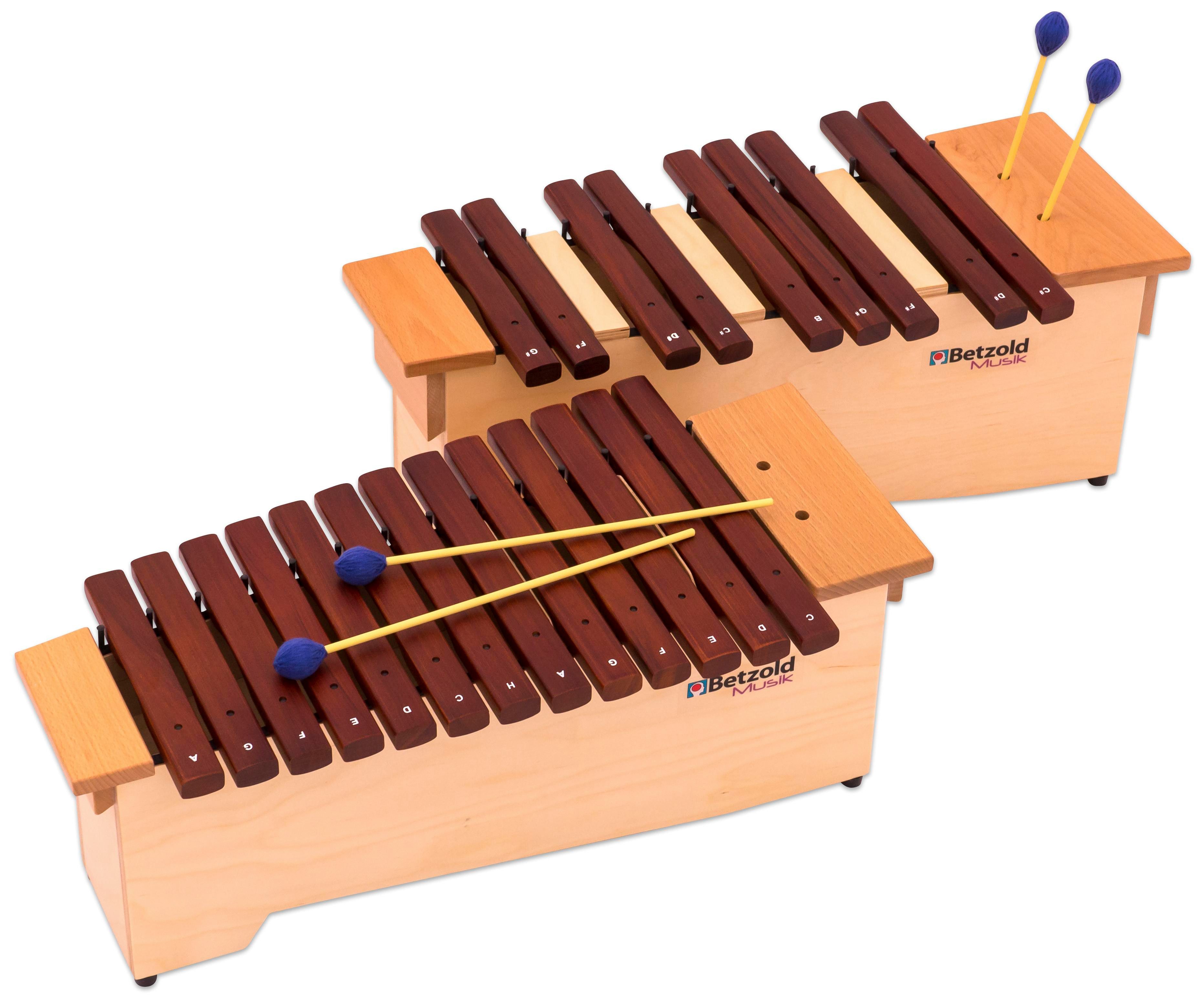 Betzold Xylophon Alt-Xylophon – Musikinstrument Kinder Klangspiel Soundspaß