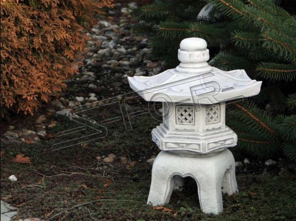 Japanischer Dekoration Garten Skulptur Skulptur Deko Figur JVmoebel Garten Statue