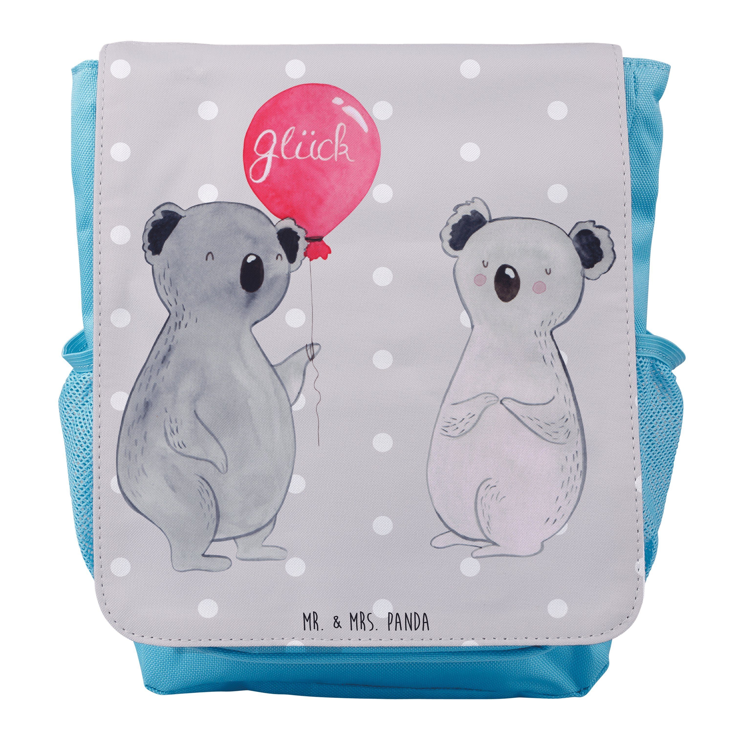 Kids, & Kin Koala Panda Rucksack Mr. Luftballon - Grau - Jungen Mrs. Kinderrucksack Pastell Geschenk,