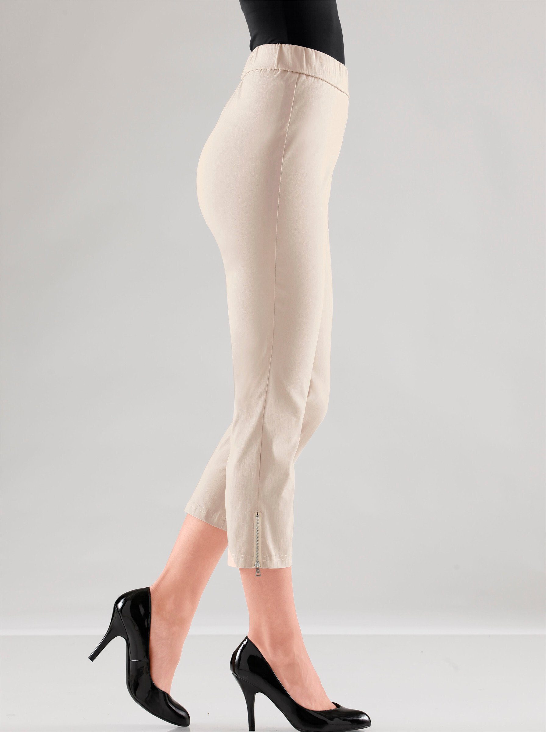 Adelina Shorts 7/8-Hose leicht vertieft