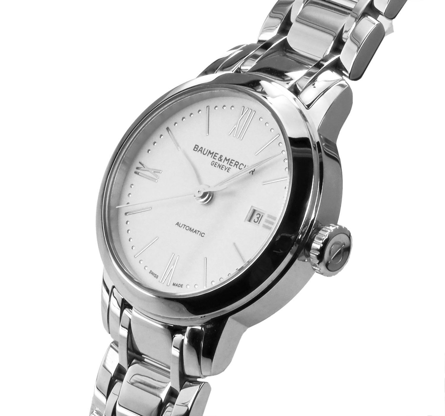 Baume & Mercier Automatikuhr Schweizer Damen Uhr M0A10492 Classima 27 mm Ø Classima