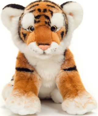 Teddy Hermann® Kuscheltier Tiger braun, 32 cm, zum Teil aus recyceltem Material