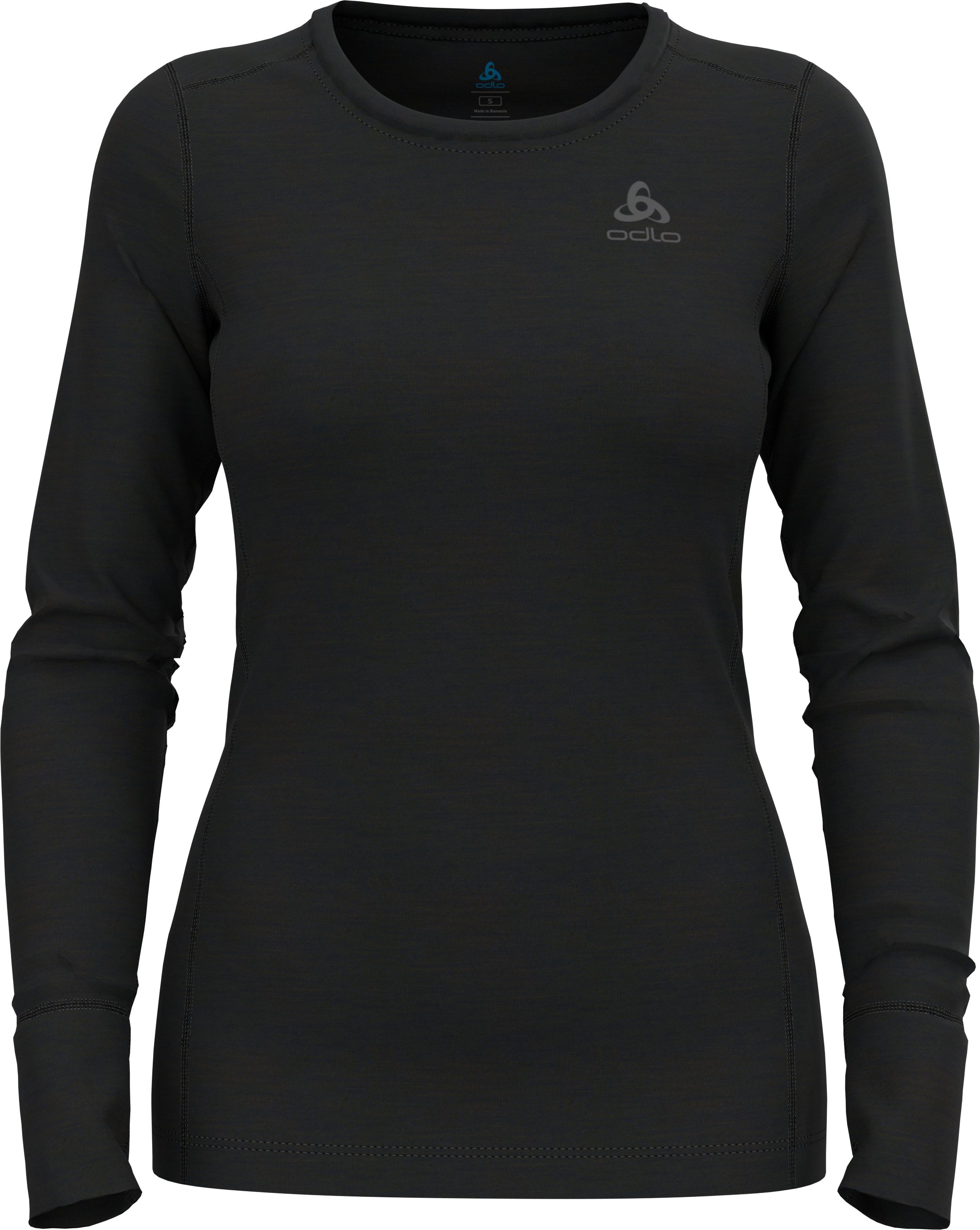 Odlo Funktionsunterhemd BL TOP crew neck l/s MERINO 20 BLACK günstig online kaufen