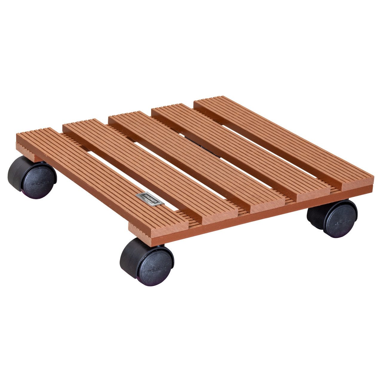 Wagner-System Pflanzenroller Wagner Pflanzenroller 29 x 29 x 8 cm braun
