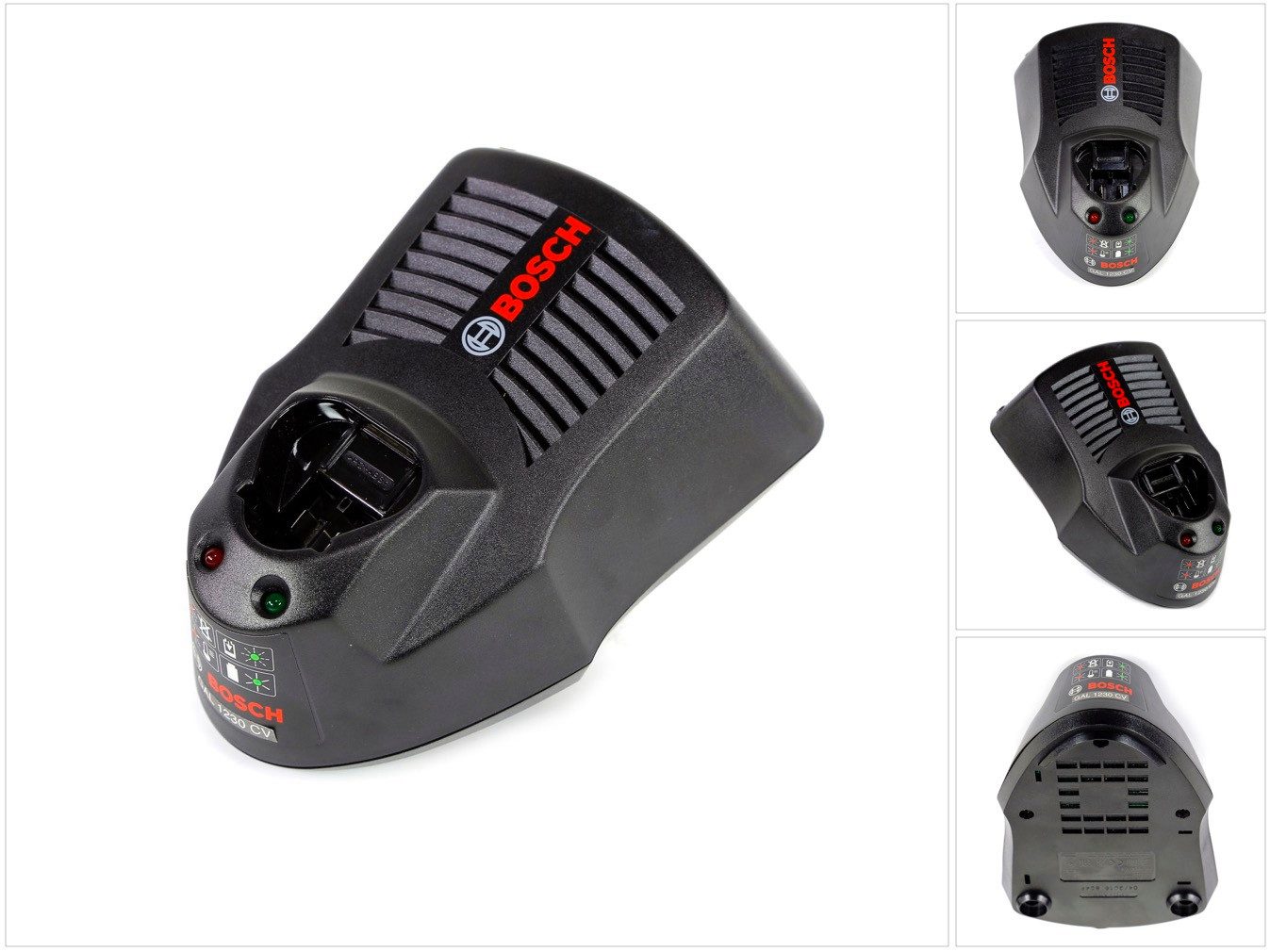 Bosch Professional GAL 1230 CV Professional Schnell Ladegerät für 12 V Li-lon Akku Schnelllade-Gerät