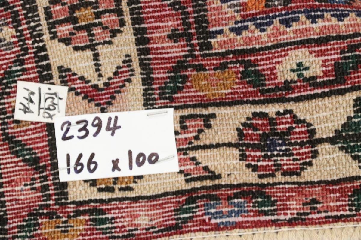 Orientteppich Hosseinabad 99x167 Perserteppich, rechteckig, Orientteppich Trading, Handgeknüpfter / 12 mm Nain Höhe