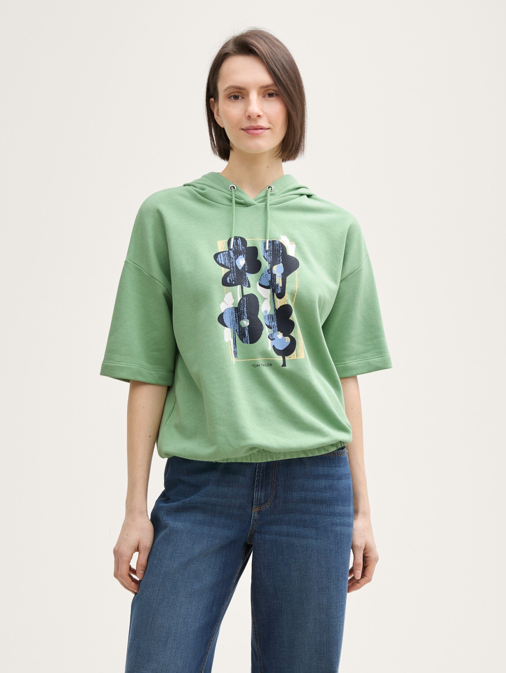 TOM TAILOR Sweatshirt Hoodie Sweatshirt mit günstig online kaufen