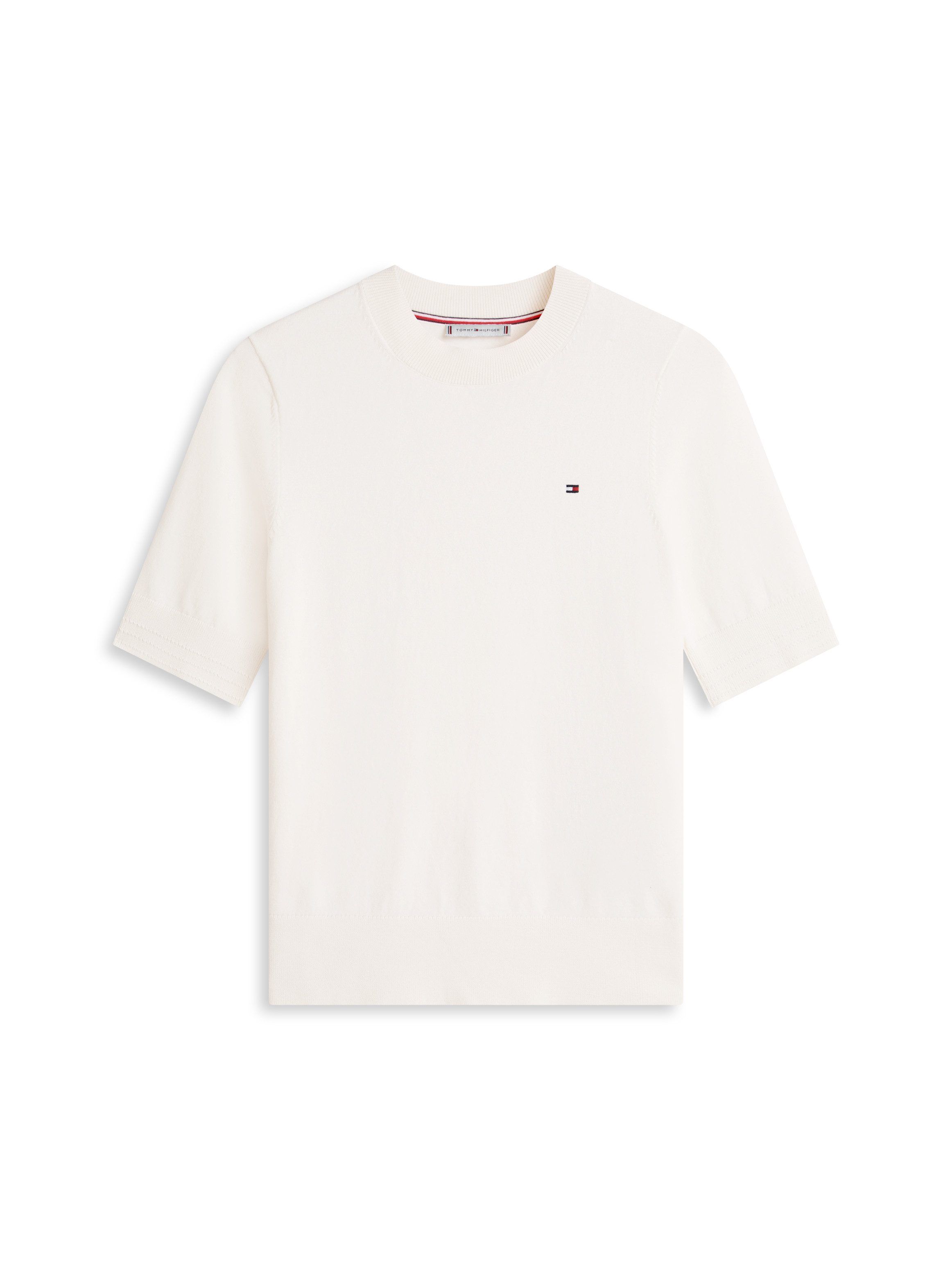 Kurzarmpullover CO JERSEY FINE GG C-NK SS SWT