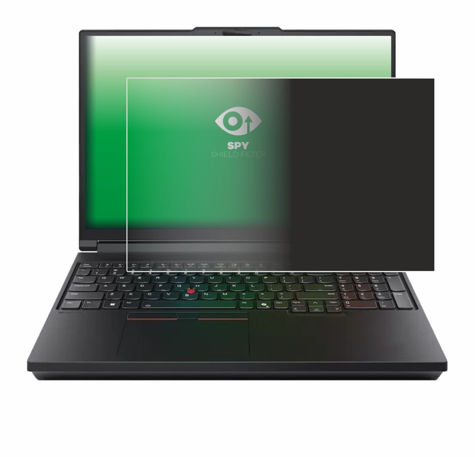 upscreen Displayschutzfolie Blickschutzfilter für Lenovo ThinkPad T16g Gen 3 16", Anti-Spy Privacy Filter Sichtschutz Blickschutzfilter Blaulicht-Schutz