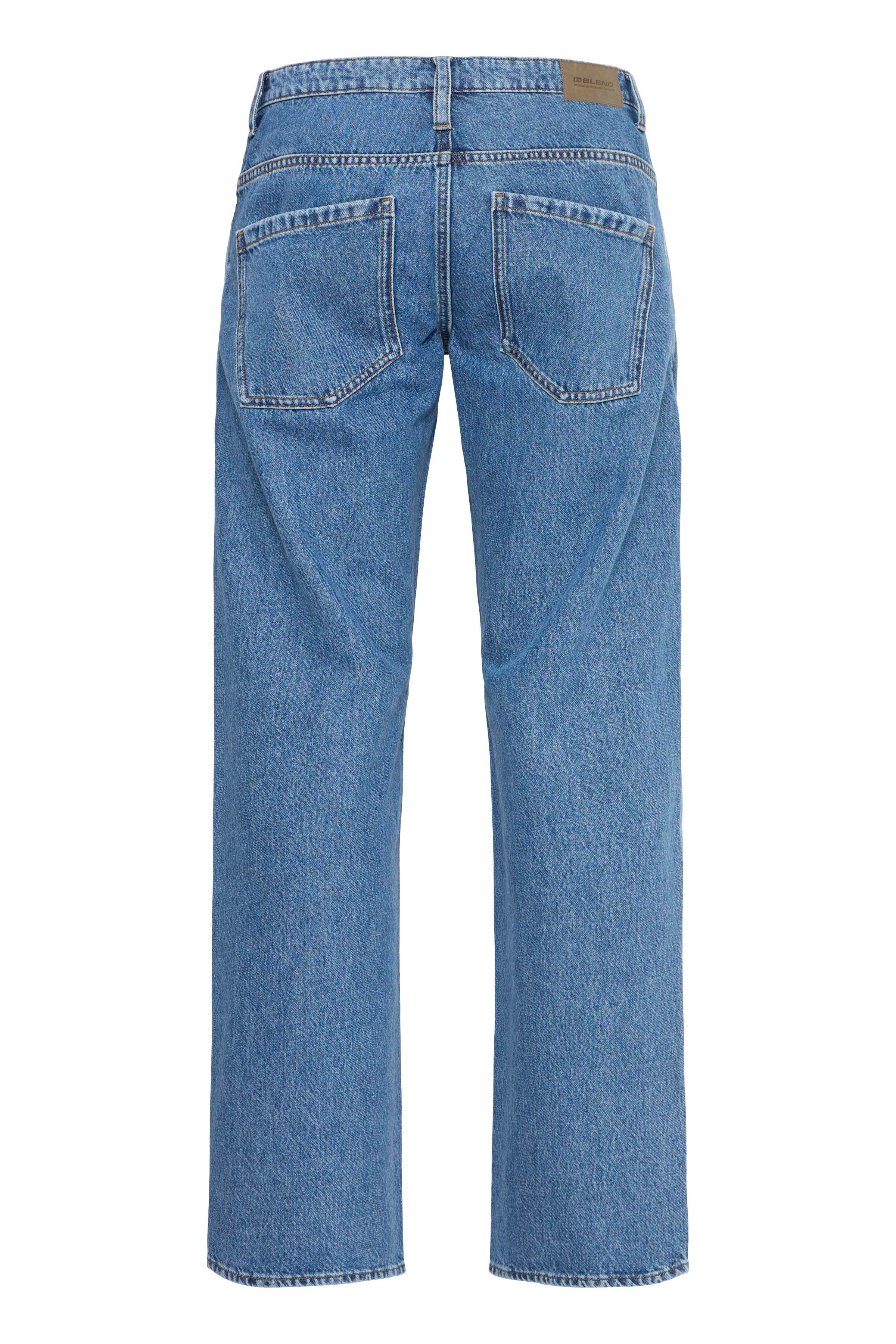 Blend Loose-fit-Jeans BHFLAKE LOOSE NOOS Baumwolle, mit Reißverschluss, loose fit