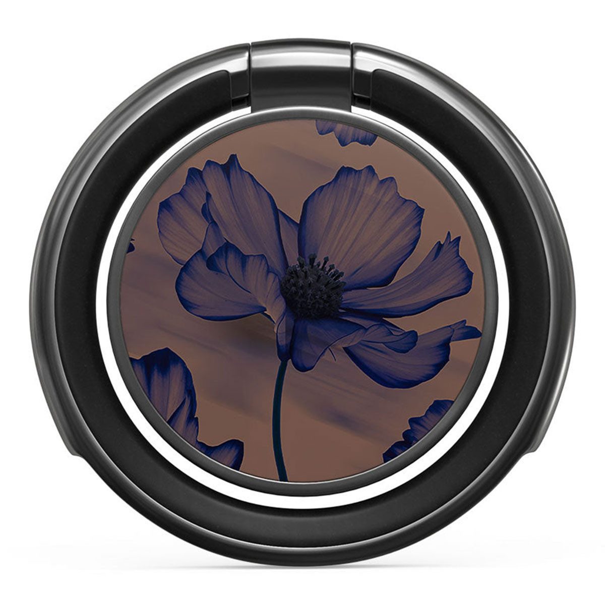 BURGA Popsockets Burga Ringholder Gunmetal - Handyringe - Velvet Night, (1-tlg)