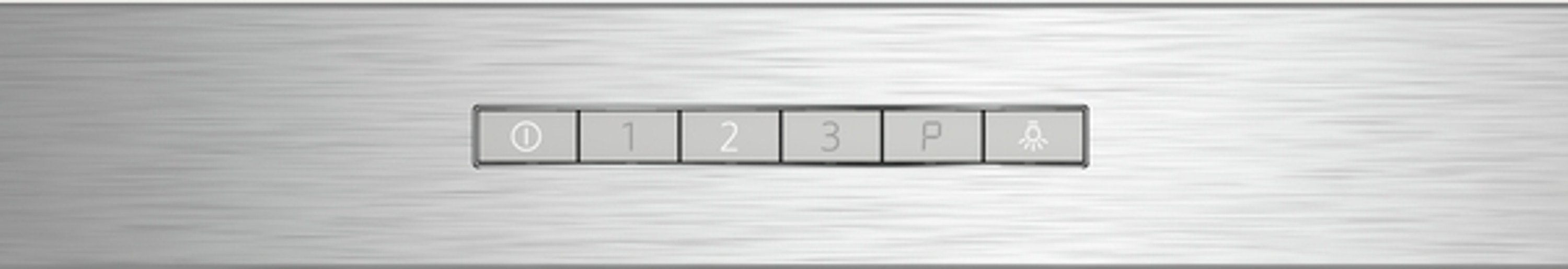 NEFF Wandhaube D64BBE1N0 Serie N 50 D64BBE1N0, 60 cm, Abluft, Umluft, Intensivstufe, Design-Haube 'Box', Edelstahl