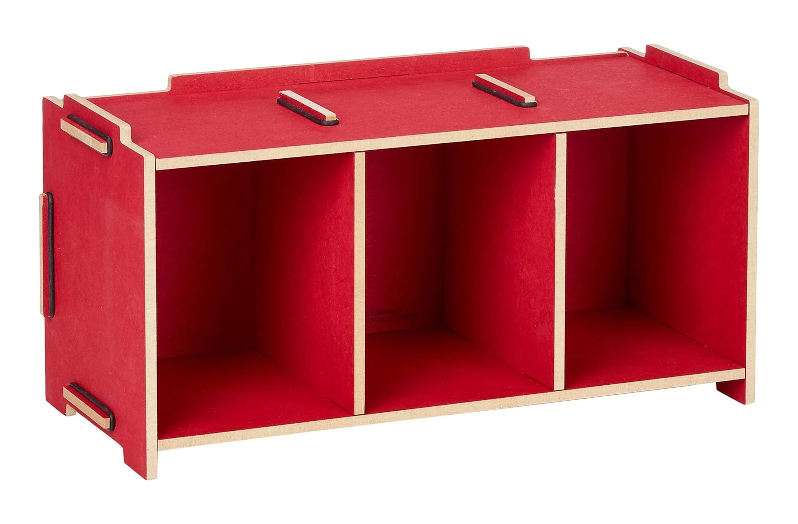 WERKHAUS® Aufbewahrungsbox Werkhaus - Medienbox CD Halter Regal Wandregal 3 günstig online kaufen