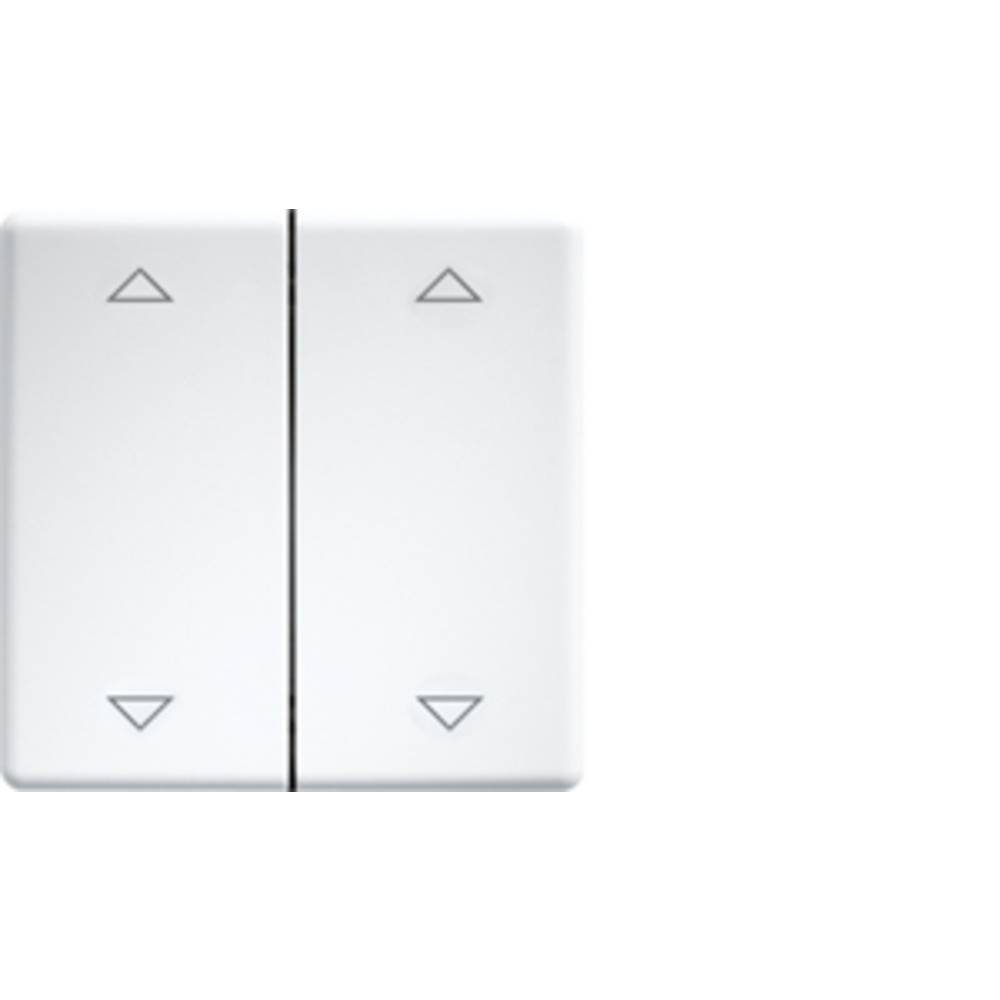 Doppelwippen lasergraviert für Taster und Smart-Home-Steuerelement