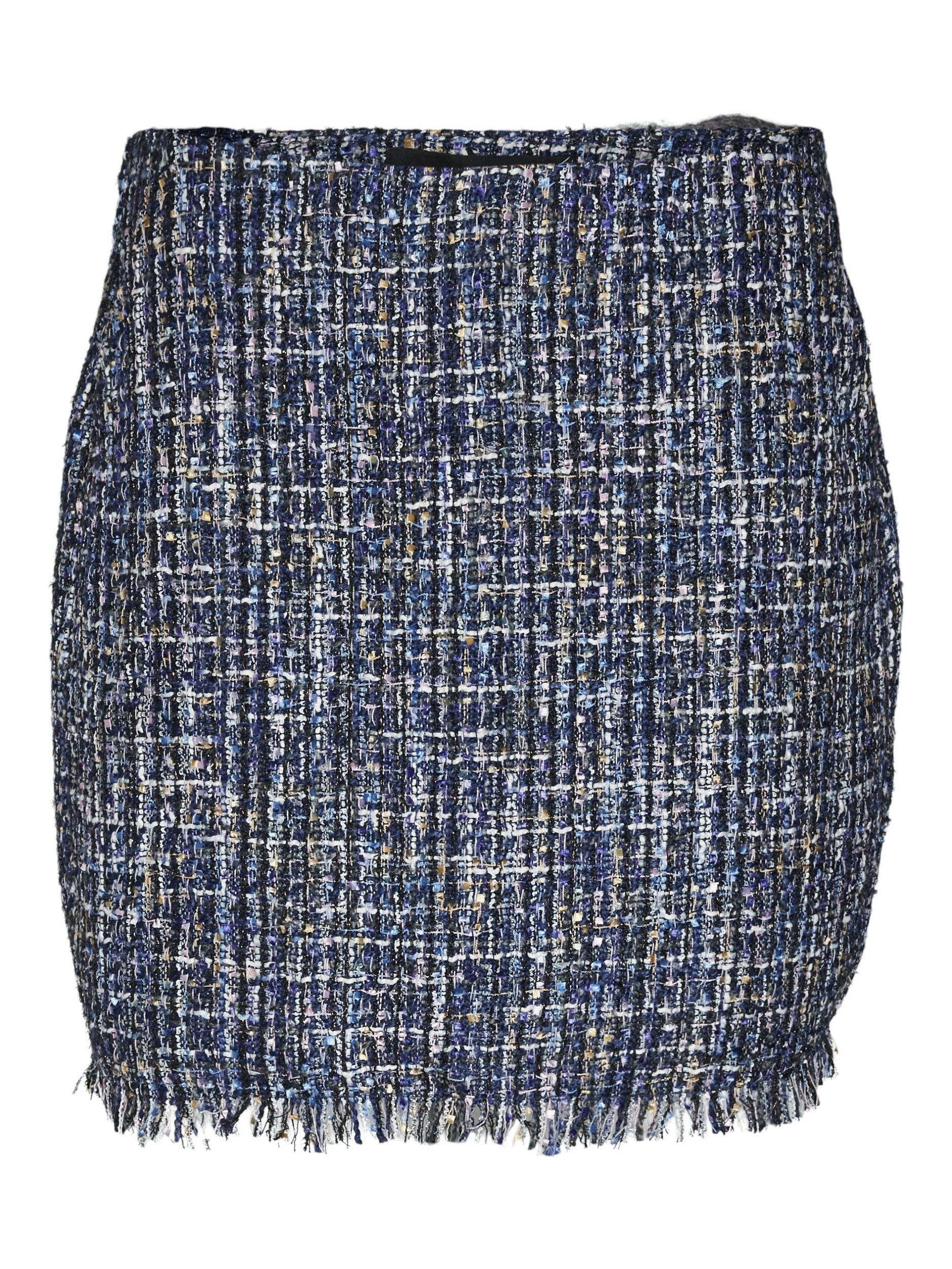 Vero Moda A-Linien-Rock VMCHANTELLE HR SHORT TWEED SKIRT