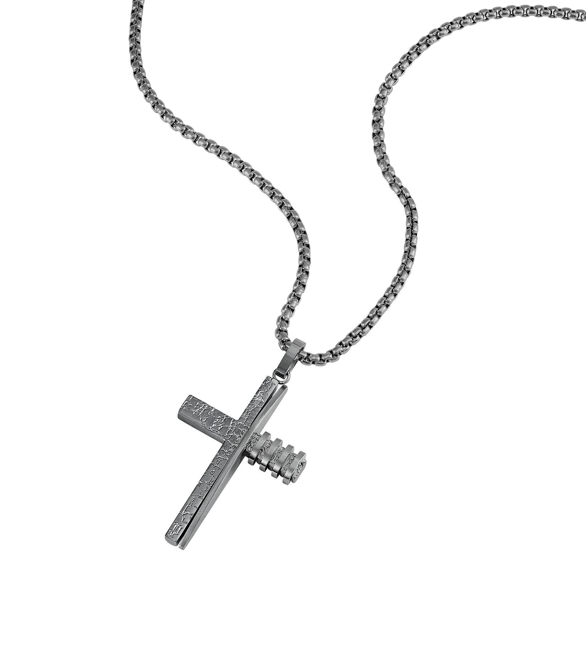 Police Kette mit Anhänger Crosstone Kreuz