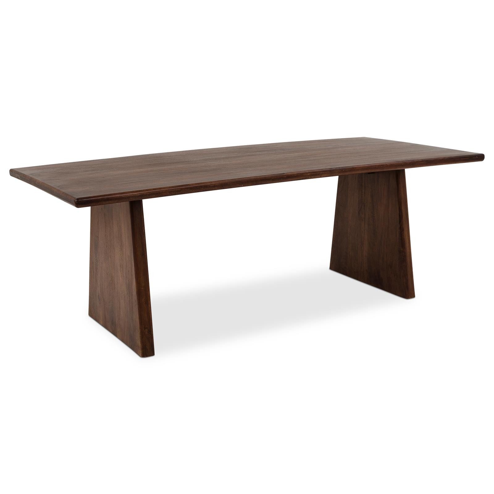 IDIMEX Esstisch GOA, Esszimmertisch 220x100 cm aus massivem Mangoholz Dunkelbraun