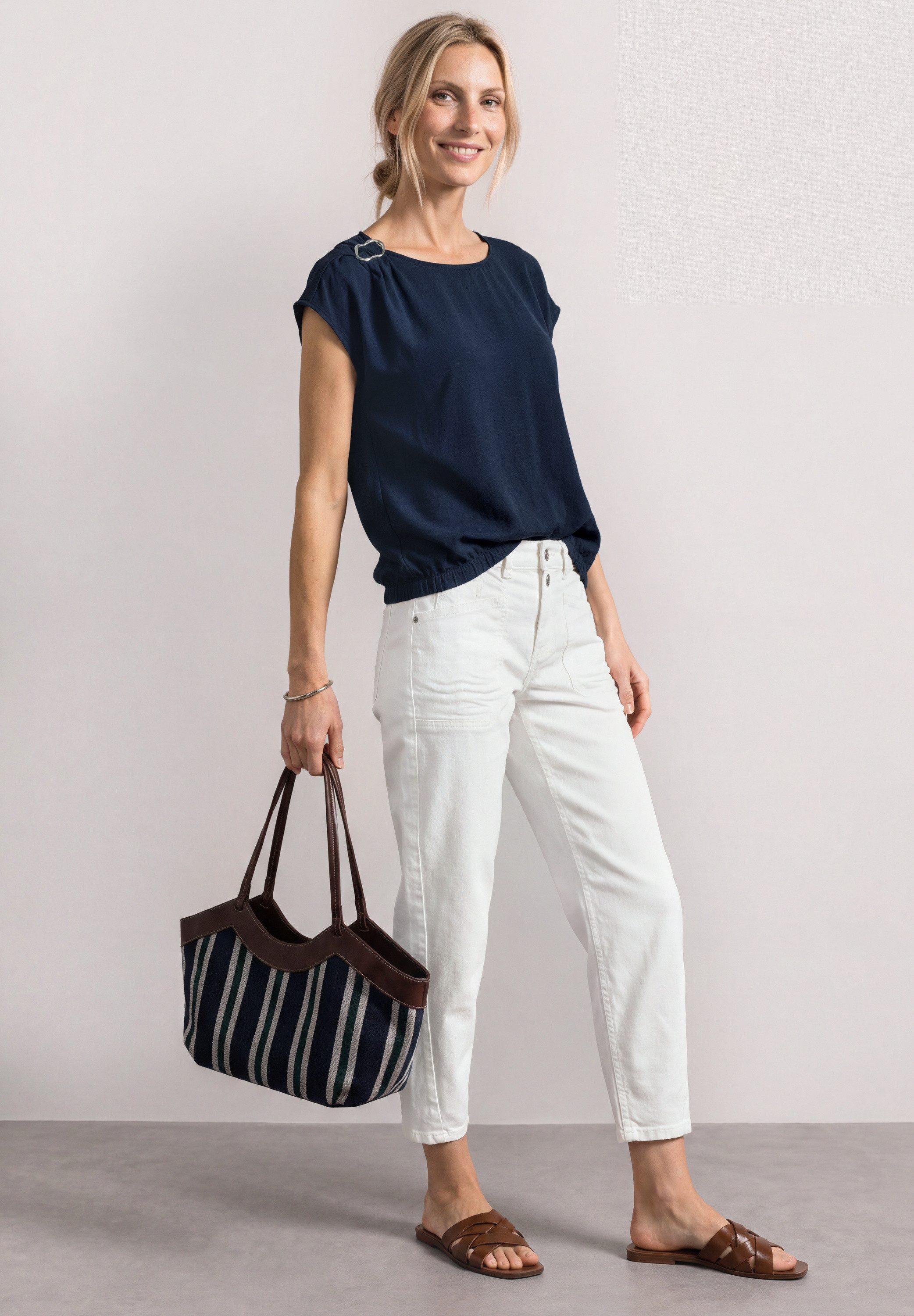 STREET ONE Shirtbluse in Blusen-Optik